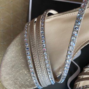 Formal Heels by Nina - Taupe Reflective - Neutral